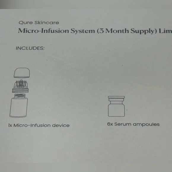 Qure Dark Spot Micro-Infusion System LAST ONE! 3 mth supply. LIMITED EDITION - Picture 4 of 16